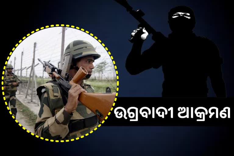 ତ୍ରିପୁରାରେ ଉଗ୍ରବାଦୀ ଆକ୍ରମଣ, ୨ BSF ଯବାନ ଶହୀଦ