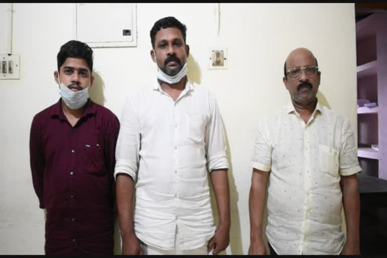 three main accused culprits arrested in gold robbery case  gold robbery case  culprits arrested  സ്വർണ വ്യാപാരിയെ ആക്രമിച്ച് കവർച്ച  മുഖ്യ ആസൂത്രകർ പിടിയിൽ  മംഗലപുരം