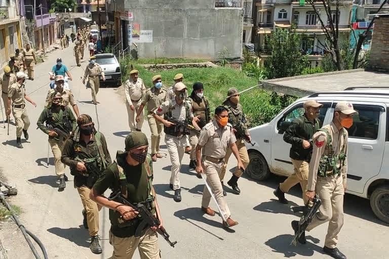 ahead of independence day Jk police conduct mock drill in doda town