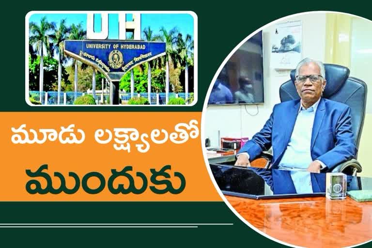 హైదరాబాద్‌ కేంద్రీయ విశ్వవిద్యాలయ నూతన ఉపకులపతి ప్రొ.బసుత్కర్‌ జగదీశ్వర్‌రావు