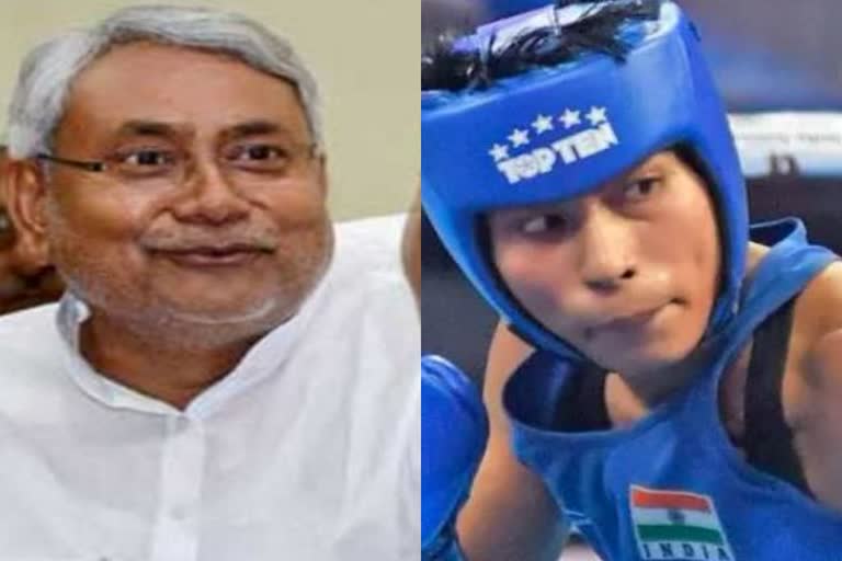 CM nitish kumar congratulated Indian boxer Lovlina Borgohain