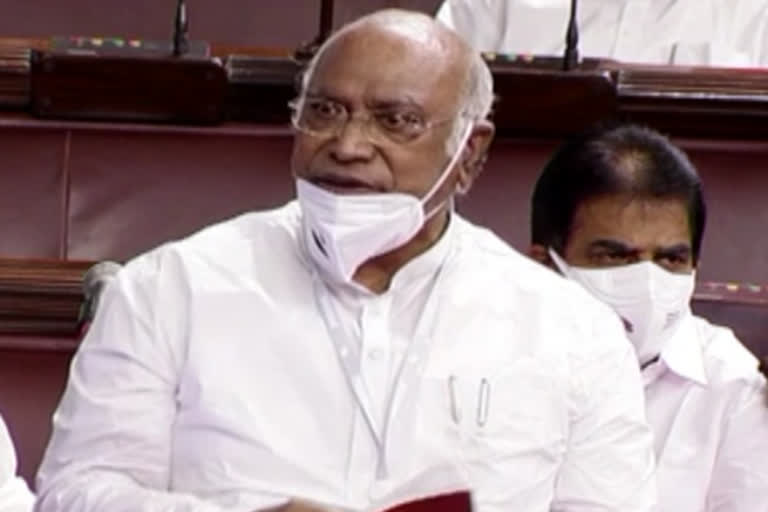 Suspended TMC MPs prevented entry to House even after day's session was over, says Kharge in RS