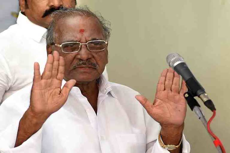 AIADMK leader Madhusudhanan passed away