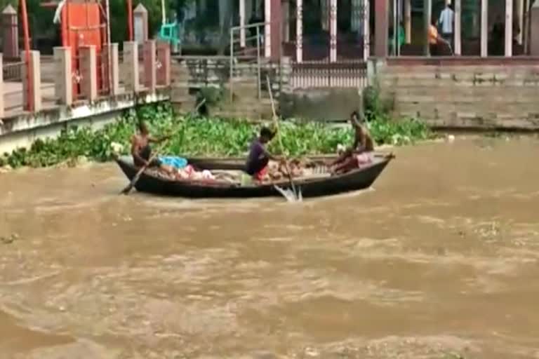 water level of ganga increased