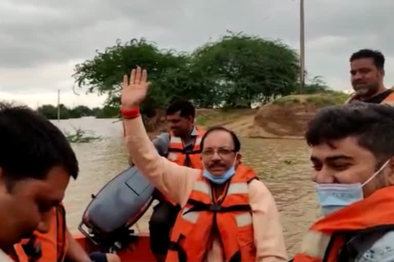 flood affected areas in bhind