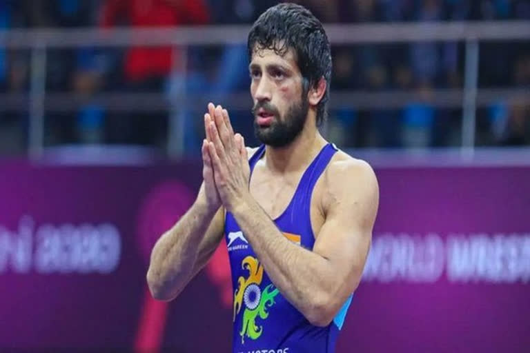 Wrestler Ravi Dahiya