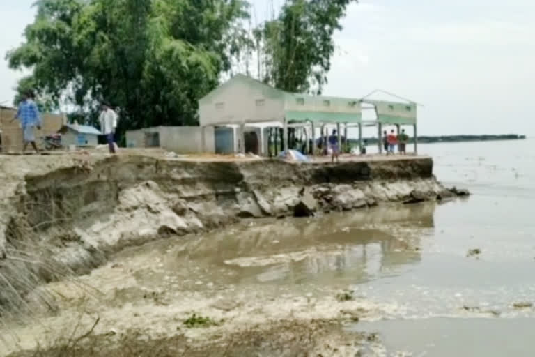 Erosion has affected school in Kalgachia