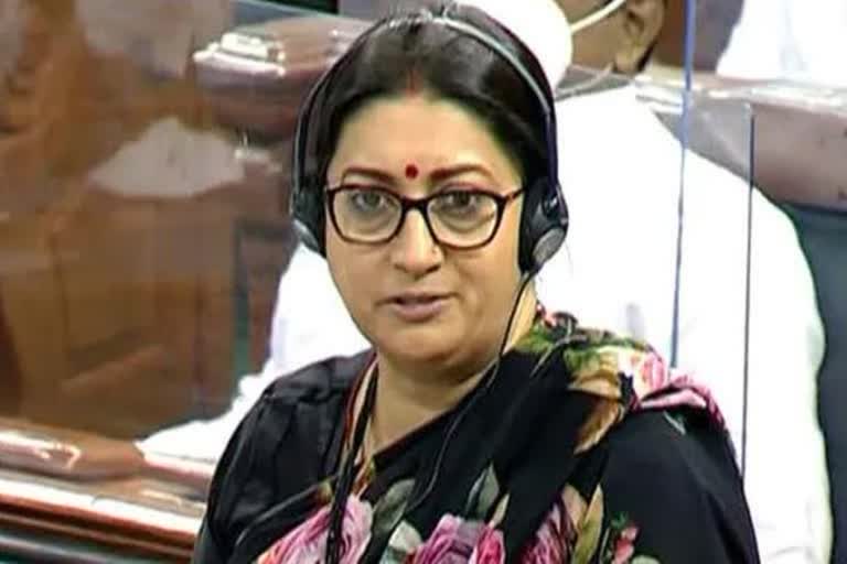 Smriti Irani, Central Ministry of Women and Child Development