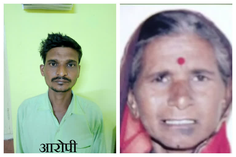 Killed mother by son in Jalna