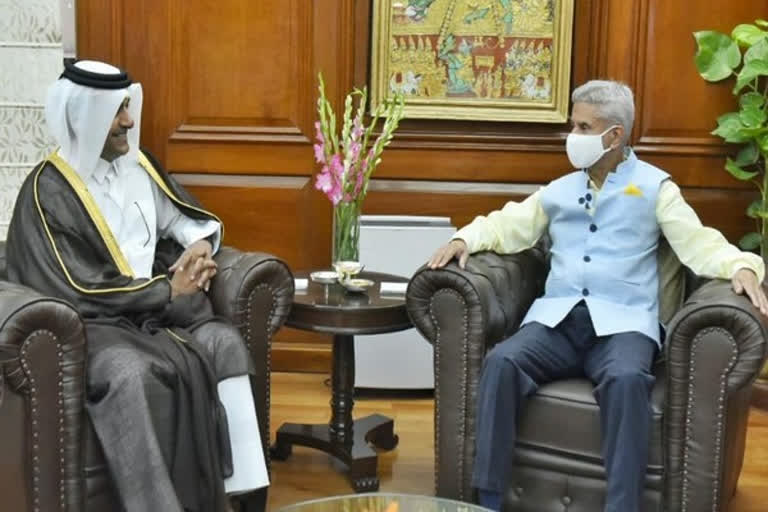 Qatari special envoy for conflict resolution meets EAM S Jaishankar