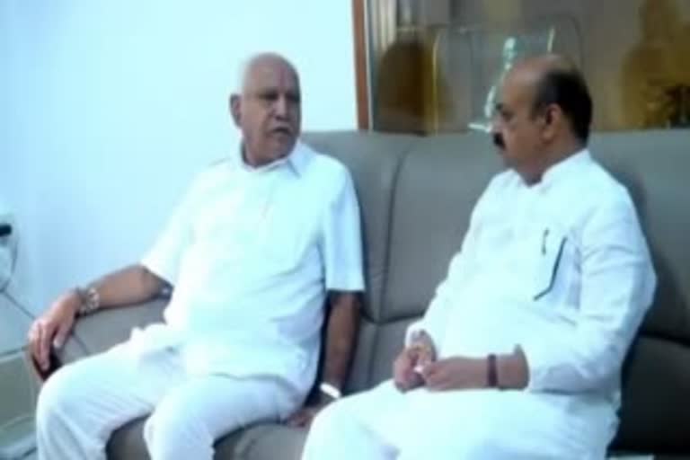 BSY dominates ministerial position in cm bommai cabinet