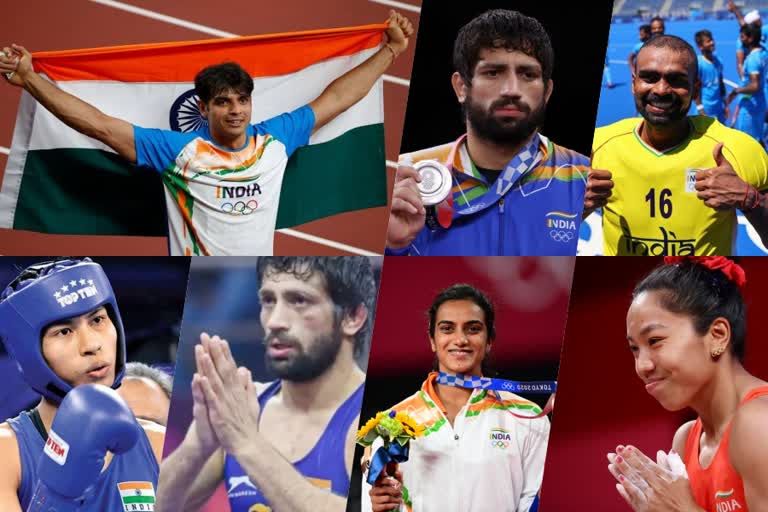 Tokyo Olympics  ടോക്കിയോ ഒളിമ്പിക്സ് 2020  ഒളിമ്പിക്സ് 2020 വാര്‍ത്തകള്‍  ഒളിമ്പിക്സ് വാർത്തകൾ  ടോക്കിയോ 2020 വാർത്തകൾ  neeraj chopra  meera bai chanu  ravi kumar dahiya