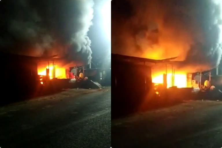 Cylinder Explosion at kalburgi