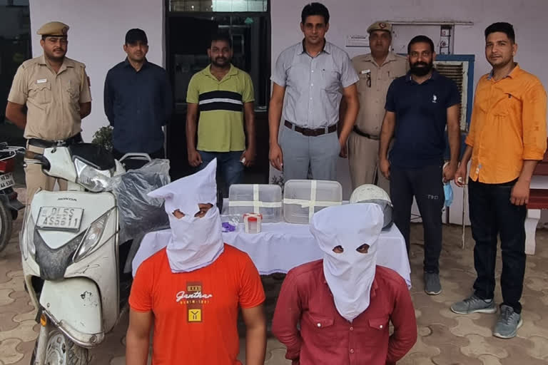 दिल्ली पुलिस के हत्थे चढ़े मधुबनी को दो लुटेरे
