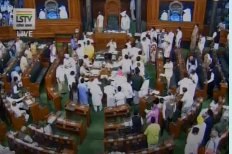 Lok Sabha adjourned till Tuesday