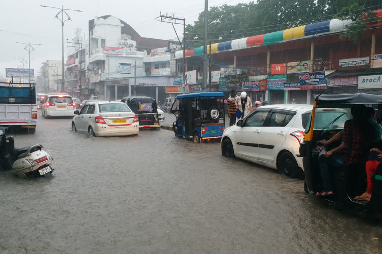 waterlogging in Haldwani