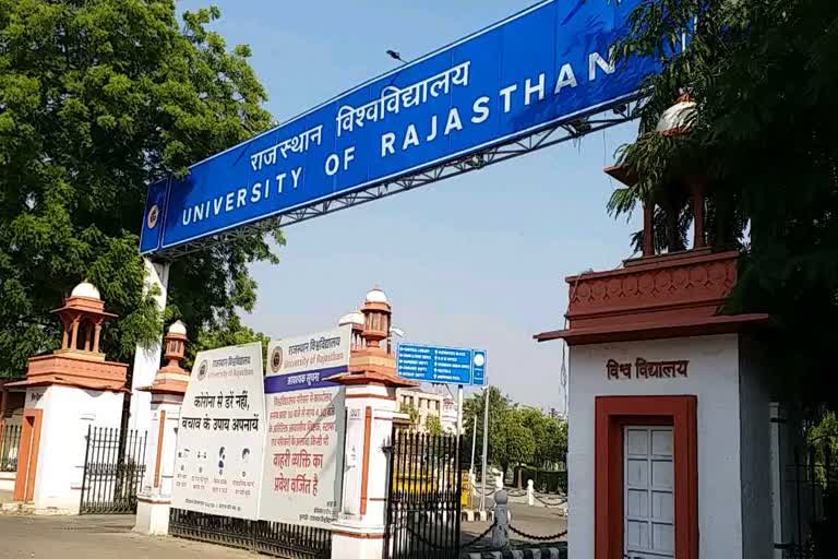rajasthan university,  college education
