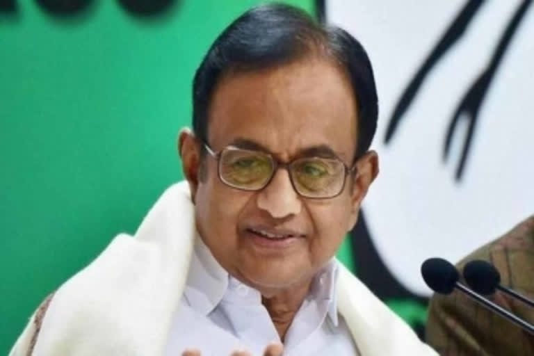 Congress leader P. Chidambaram