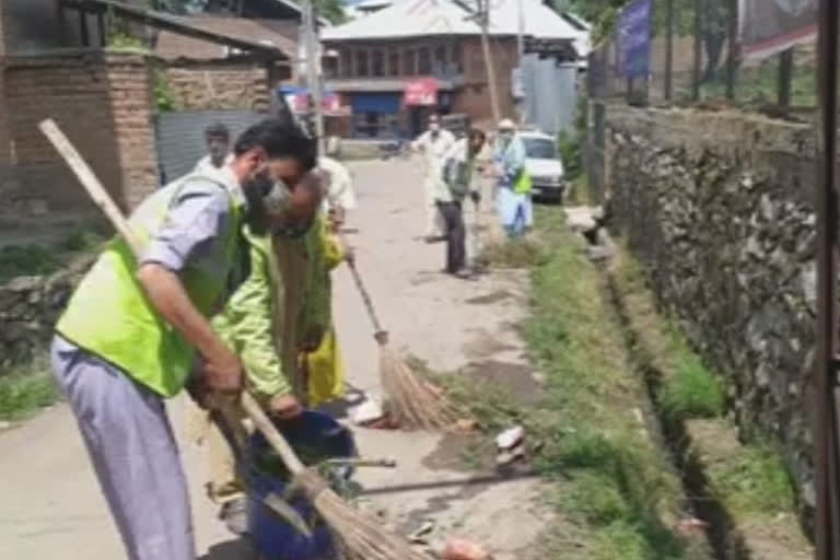 Special drive of cleanliness