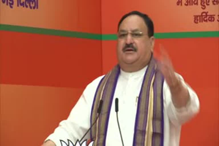 Nadda strongly condemns attack on BJP leader in J-K, expresses condolences to family