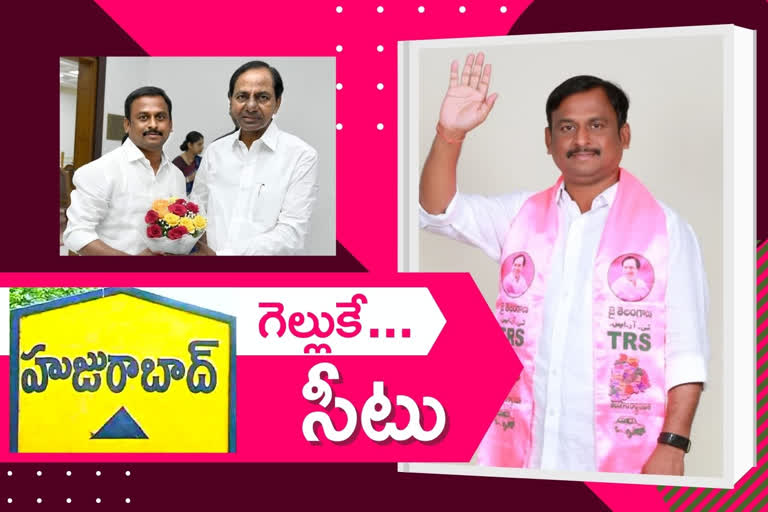 huzurabad by election trs candidate gellu srinivas yadav