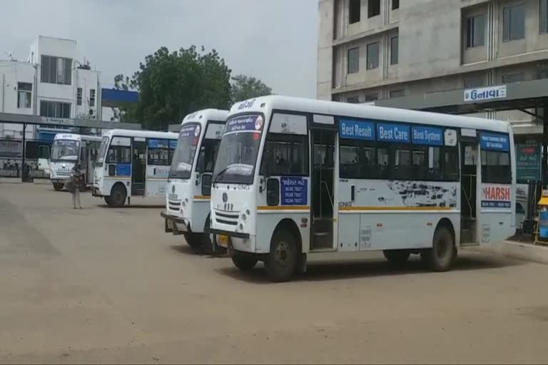 City buses of Gandhinagar