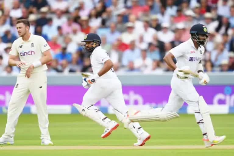 Team India score  Cricket news  India Vs England 2nd Test  भारत Vs इंग्लैंड दूसरा टेस्ट  लंच रिपोर्ट