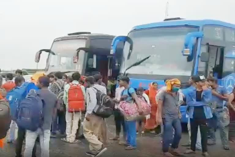 Liquor recovered from bus