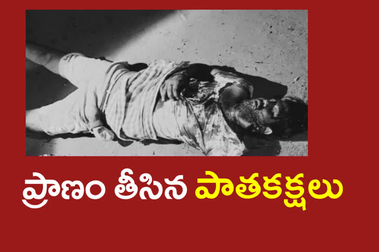 murder: పాతకక్షలతో పొడిచి.. పొడిచి.. చంపారు