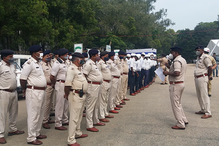 traffic arrangement on independence day in ranchi