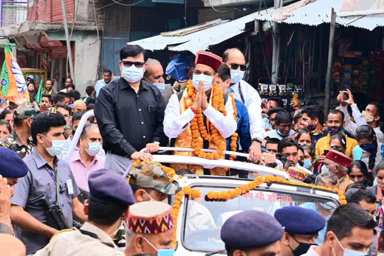 cm jairam thakur on kullu visit