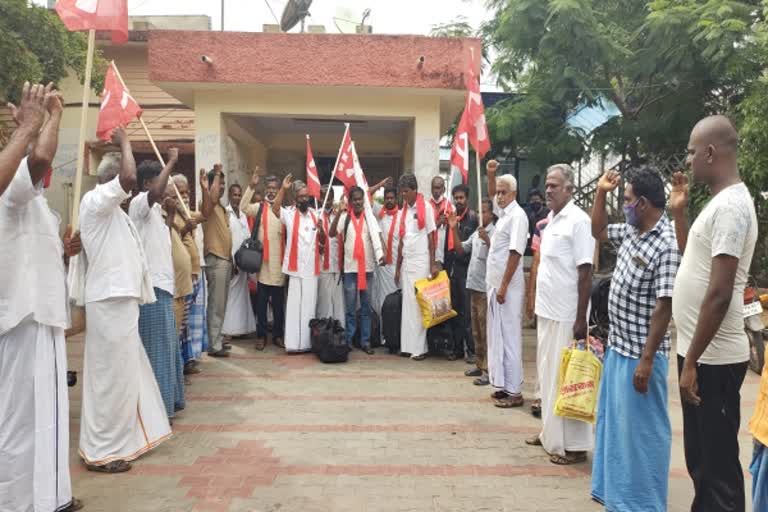 நமது ஈ - டிவி பாரத் செய்தியாளருக்கு பிரத்யேக பேட்டியளித்த தமிழ்நாடு விவசாய சங்கத்தின் புறநகர் மாவட்ட செயலாளர் வெ.சிதம்பரம் தொடர்பான காணொலி