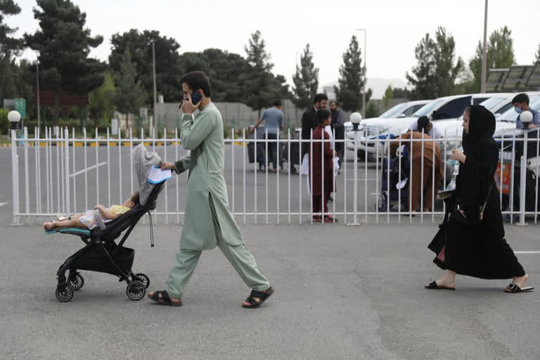 As Taliban tighten their grip, Kabul airport only way out