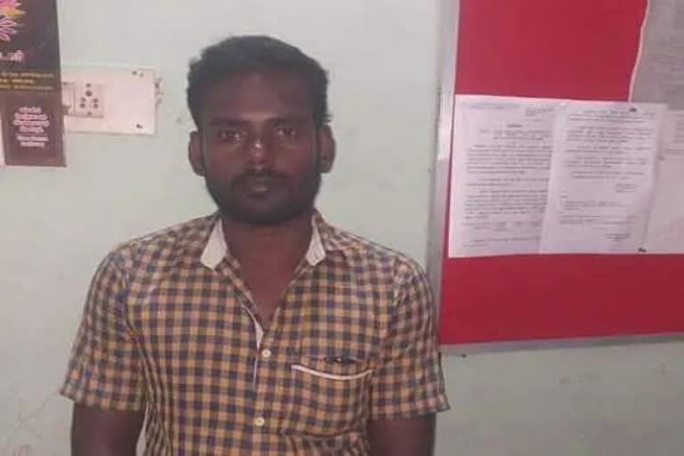 illicit affair  wife murdered by her husband  wife murdered by her husband because of illicit affair  virudhunagar news  virudhunagar latest news  crime news  murder news  murder case  விருதுநகர் செய்திகள்  மனைவியை அடித்துக் கொன்ற கணவர்  மனைவியை கொன்ற கணவர்  மனைவியை கொன்ற கணவர் கைது  விருதுநகரில் மனைவியை கொன்ற கணவர் கைது