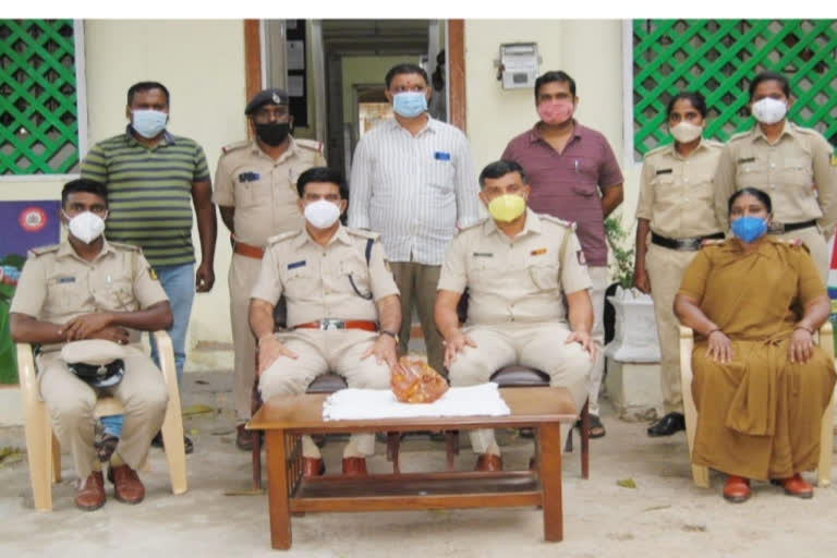 Trying to sell ambergris: Two arrested in Mysore