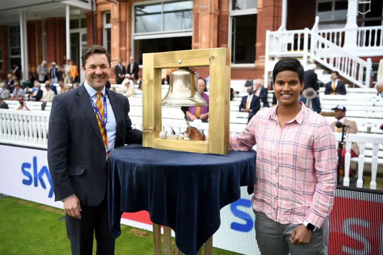 Lord's Test: Deepti Sharma rings five-minute bell on day four