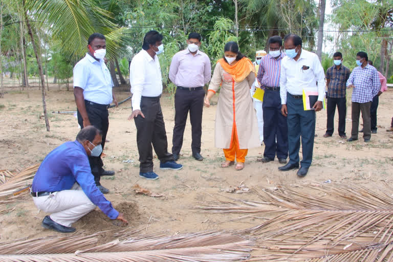 ராமநாதபுரம் ஆட்சியர் ஆய்வு