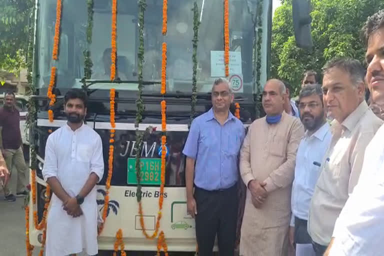 first electric bus haryana