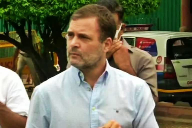 Congress leader Rahul Gandhi