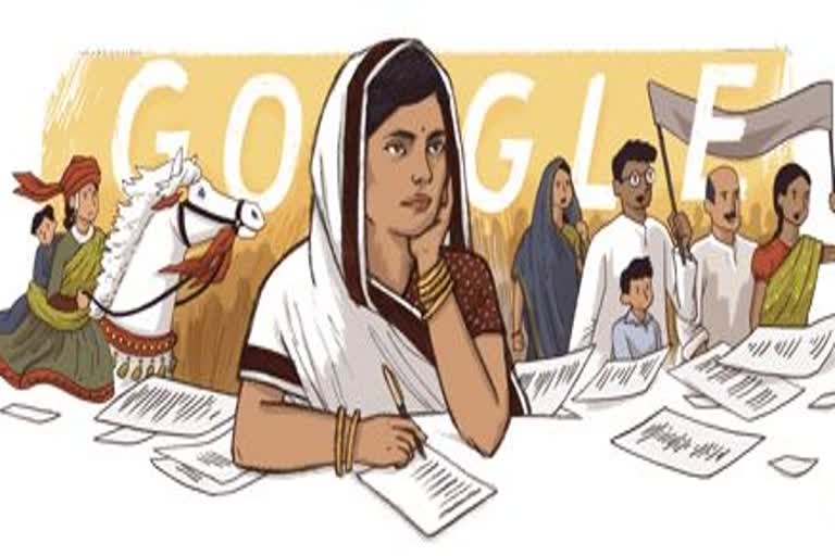 google-doodles-indias-first-woman-satyagrahi-subhadra-kumari-chauhan-wrote-khoob-ladi-mardani-on-jhansi-ki-rani
