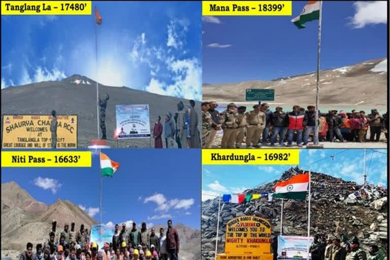 BRO hoists tricolour at 75 places in country