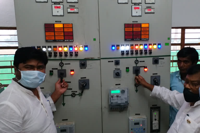 power sub-station in Hathimara village Pakur  inaugurated by Rajmahal MP Vijay hansada