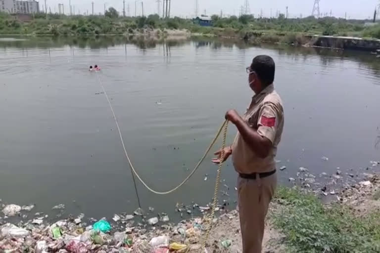 sonipat boy drowned in pond