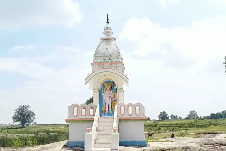 Unique temple of Gandhiji in Shahdol