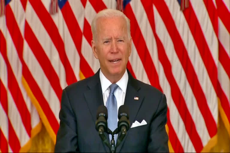 Joe Biden blames Afghan leaders for Taliban takeover