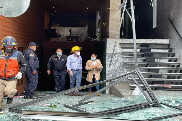 Gas leak blast injures 22 in Mexico City