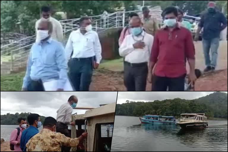 Five member sub committee visited Mullaperiyar dam  മുല്ലപ്പെരിയാർ അണക്കെട്ട്  Mullaperiyar dam  ഇടുക്കി വാര്‍ത്ത  idukki news  കേന്ദ്ര ജലക്കമ്മീഷൻ  Central Water Commission  കേരള ജലവിഭവ വകുപ്പ്  Kerala Water Resources Department