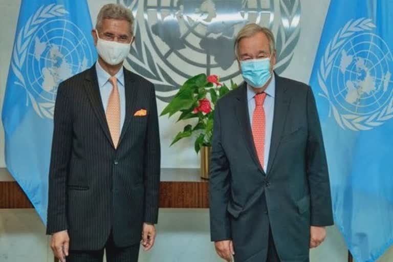 વિદેશ પ્રધાન એસ. જયશંકરે UNના પ્રમુખ સાથે કરી મુલાકાત, અફઘાનિસ્તાનની સ્થિતિ અંગે કરી ચર્ચા
