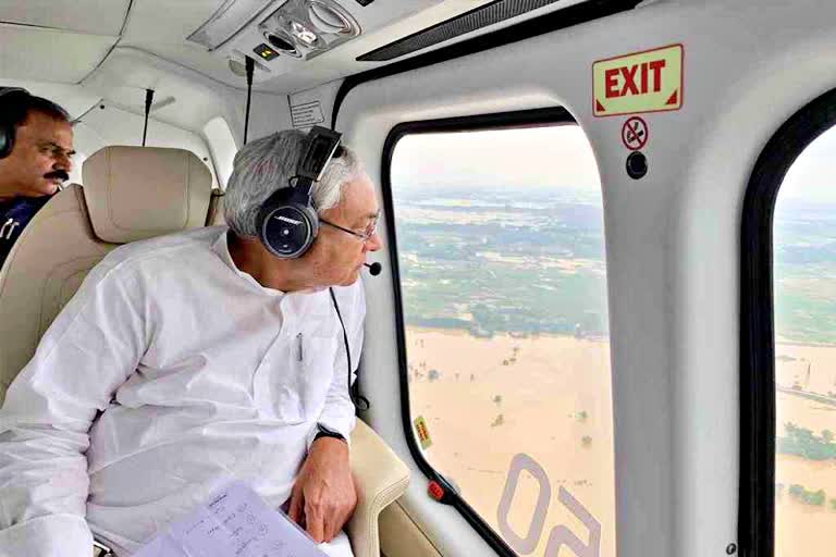 Aerial survey of CM Nitish