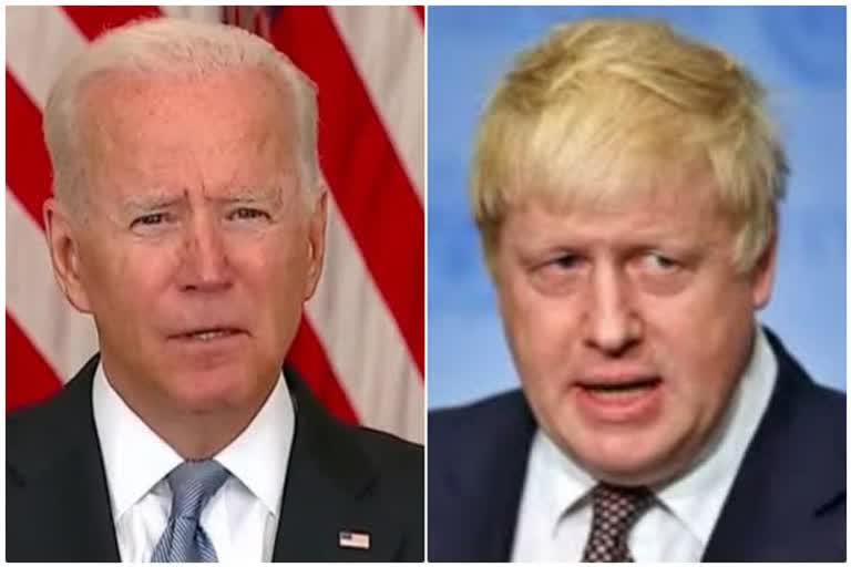 biden and boris johnson agree to hold virtual g7 summit on afghanistan